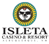 Click logo to go to Isleta Casino website.