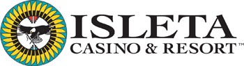 Click logo to go to Isleta Casino website.